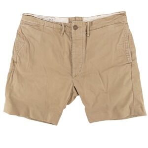 RRL Double R L Ralph Lauren Sz 31 Officers Field Shorts Cotton Button Fly Chino